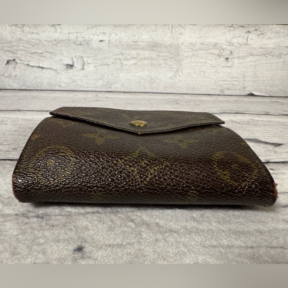 Louis Vuitton Portefeiulle Elise Trifold Wallet Monogram Canvas Leather - Picture 3 of 14